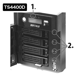 lidenskab skillevæg bud TeraStation 4000 - How to replace a hard drive and rebuild a RAID array in  the TeraStation? - Details of an answer | Buffalo Inc.
